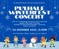 Winterfest Concert December 20th, 2024 12:15pm